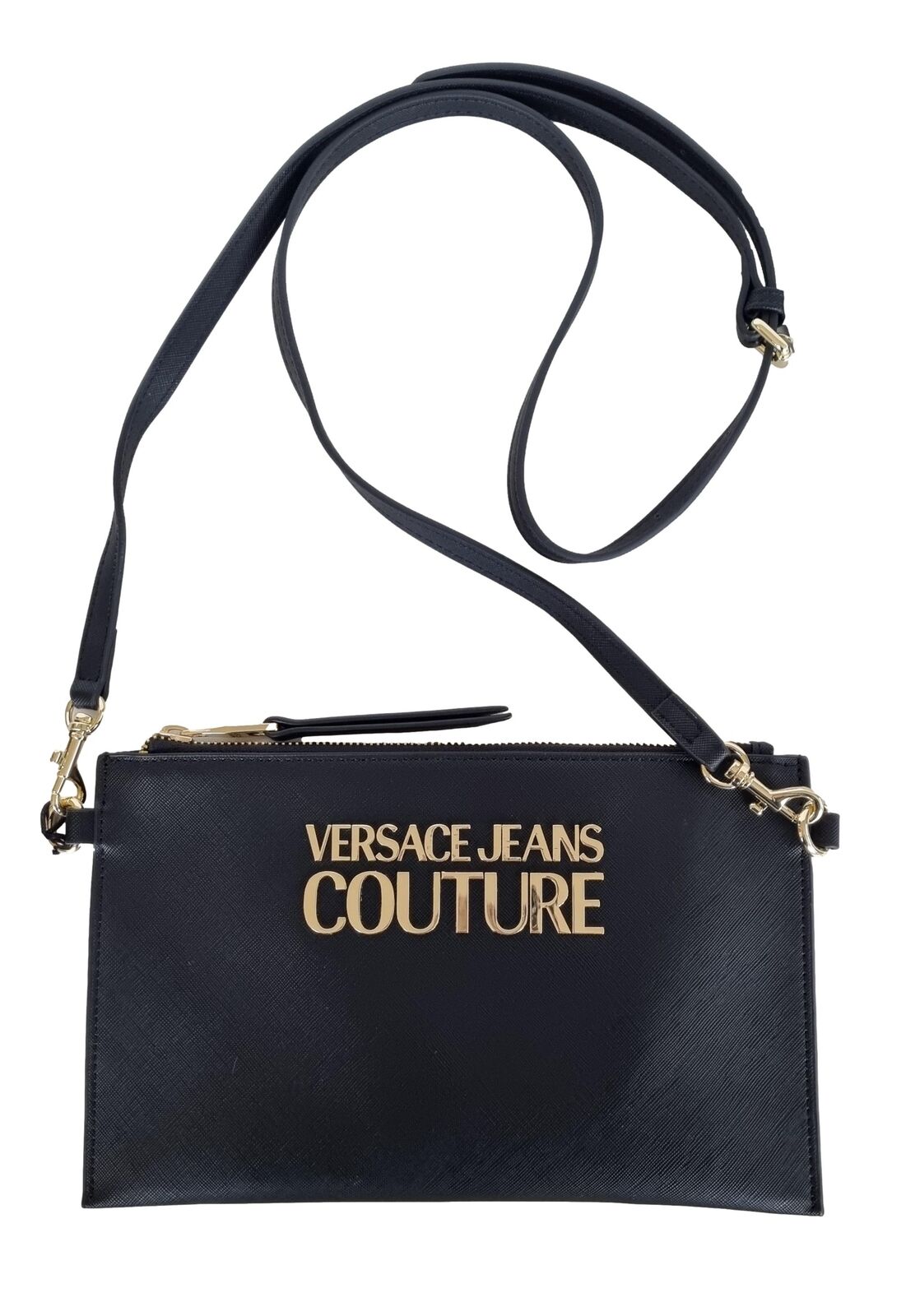 VERSACE Couture borsa pochette tracolla spalla e a mano donna 75VA4BLX nero