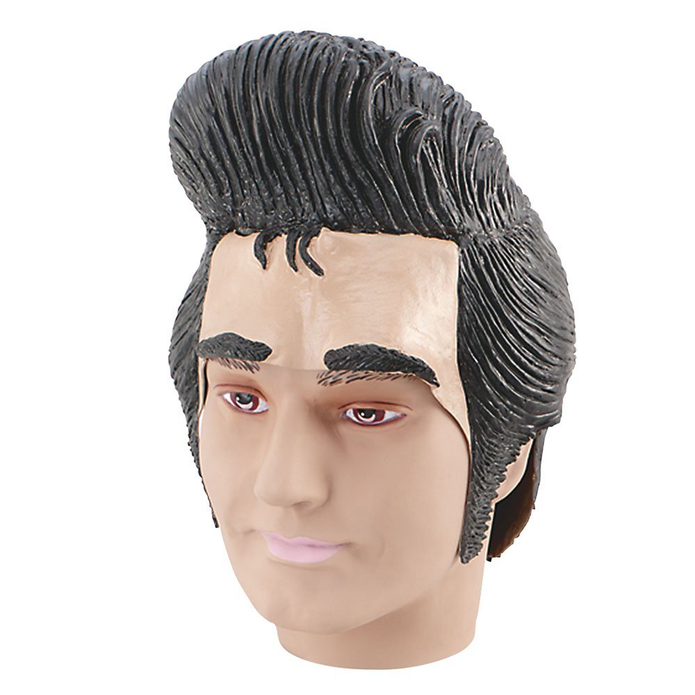 Bristol Novelty BA439 Sideburns Teddy Boy Headpiece for Fancy Dress, Mens, One S