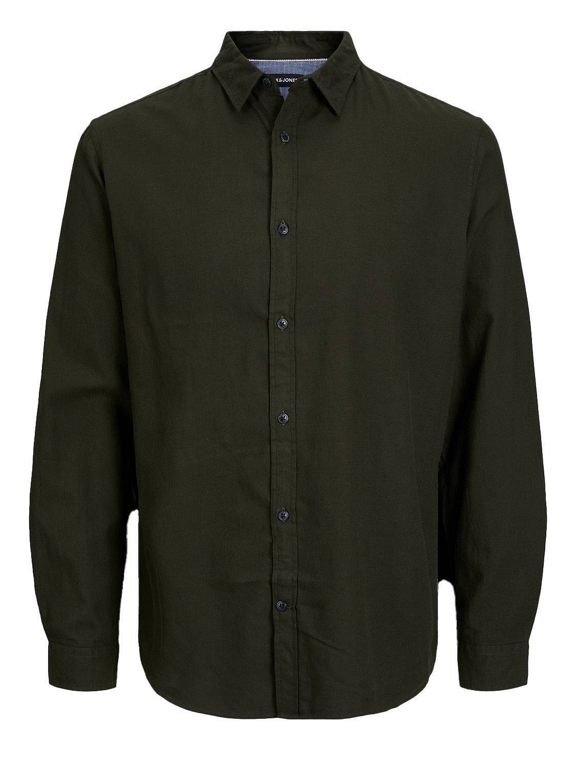 Jack & Jones Gingham Twill Shirt - Camicia A Quadri Verde - Taglia S Uomo