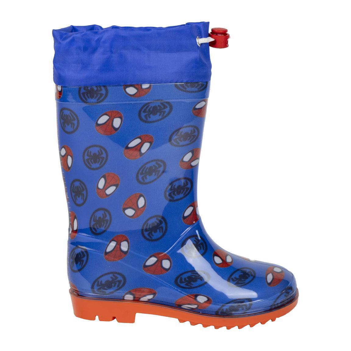 Stivali Da Pioggia Pvc Spidey BLU SCURO - T026 | BAMBINO CERDà