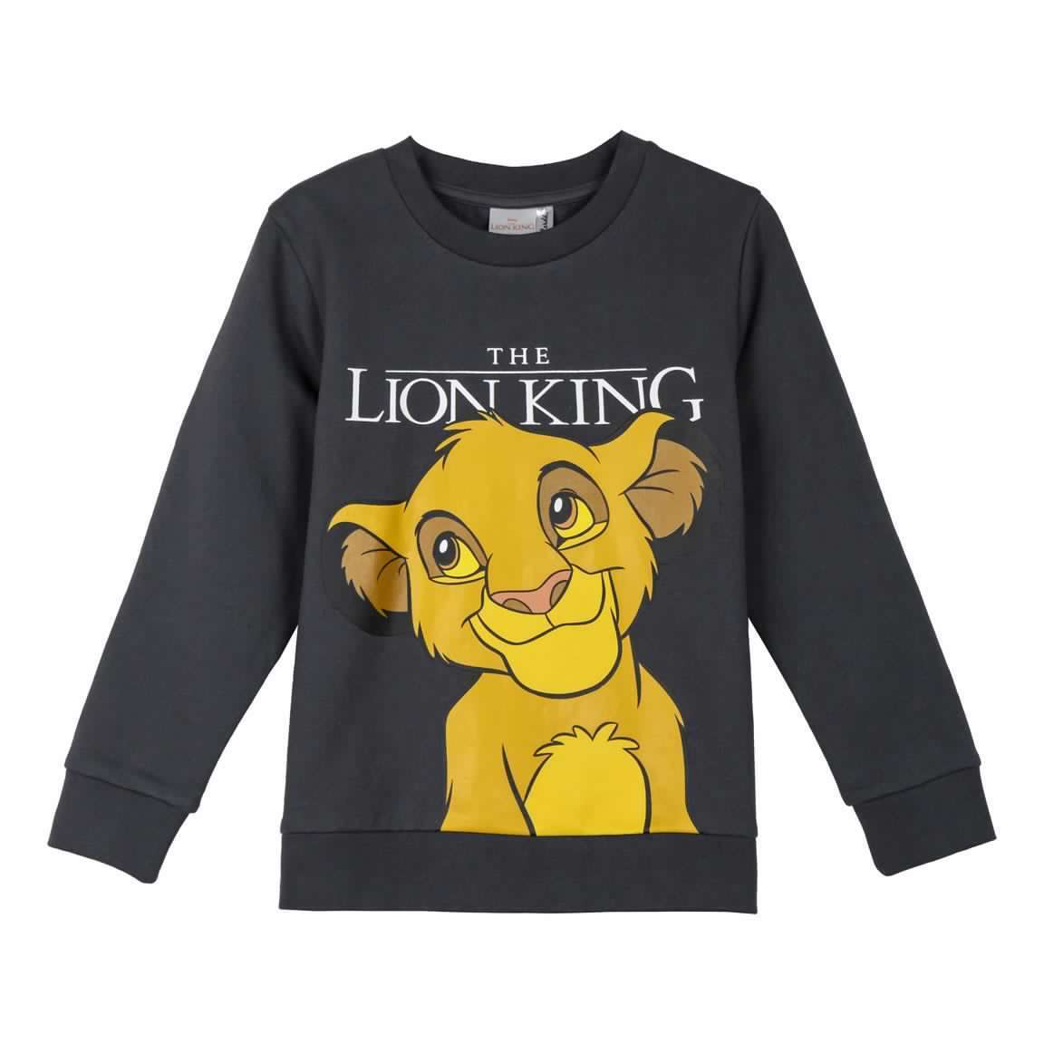 Felpa Cotton Brushed Lion King GRIGIO SCURO - 4 Anni | MASCHIO CERDà