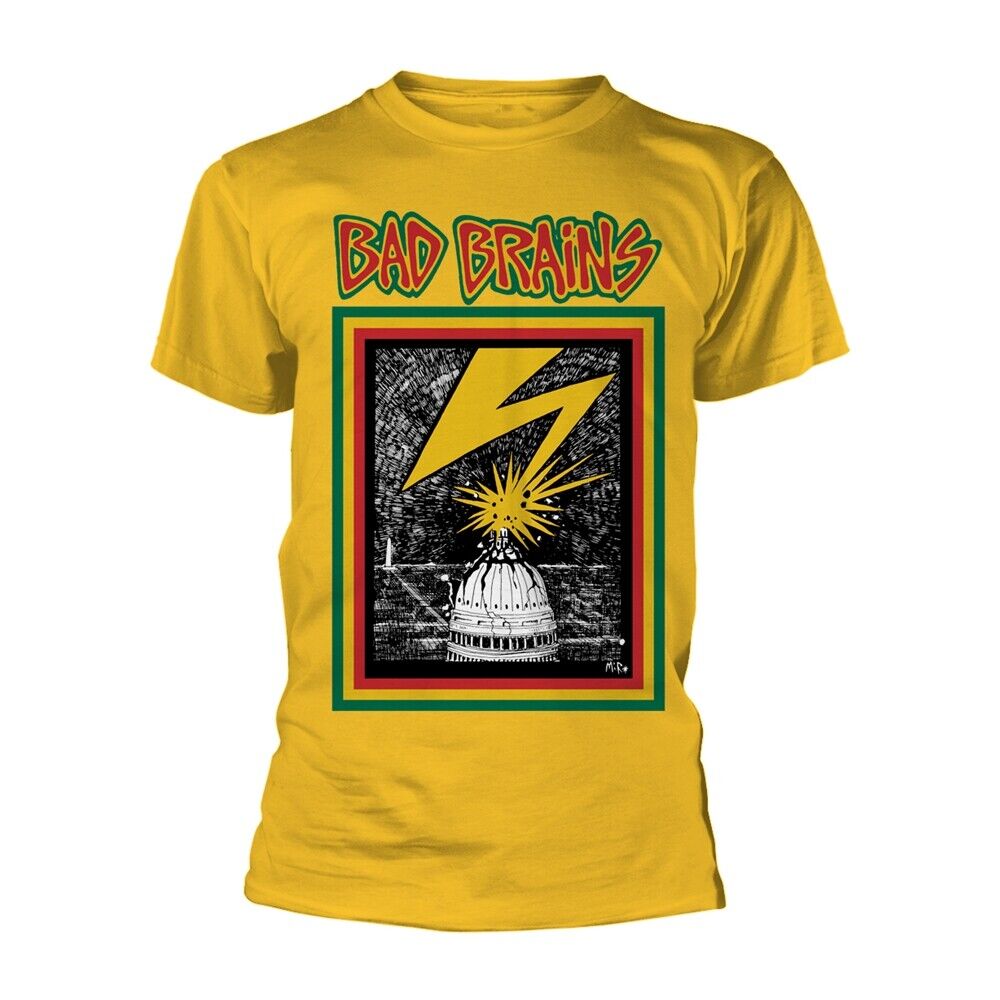 BAD BRAINS - BAD BRAINS (YELLOW) YELLOW T-Shirt X-Large
