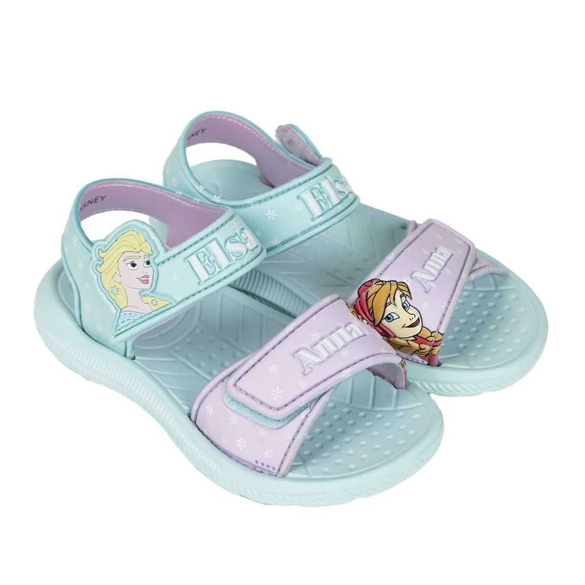 Ciabatte Spiaggia Eva Frozen AZZURRO - T027 | FEMMINA CERDà