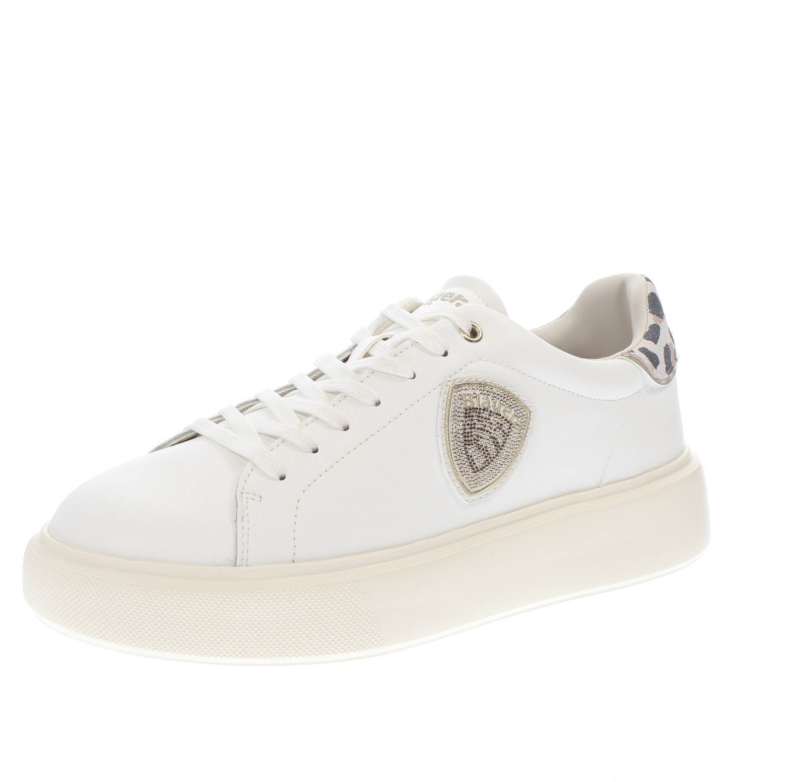 Blauer Venus - Sneakers Platform In Pelle Bianco - Taglia 36 [23cm] Scarpe