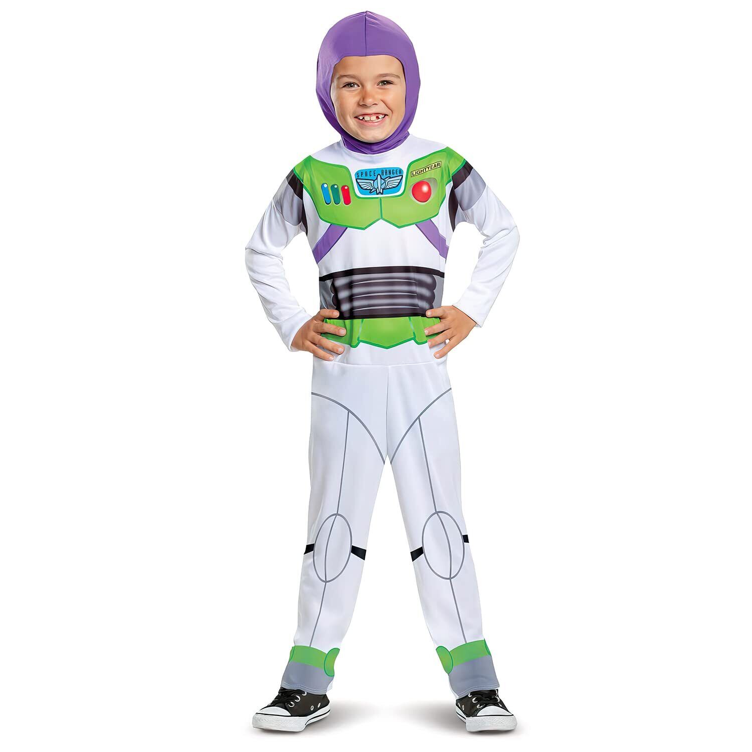 Disney Official Classic Buzz Lightyear Costume Kids, Buzz Lightyear Dress Up One
