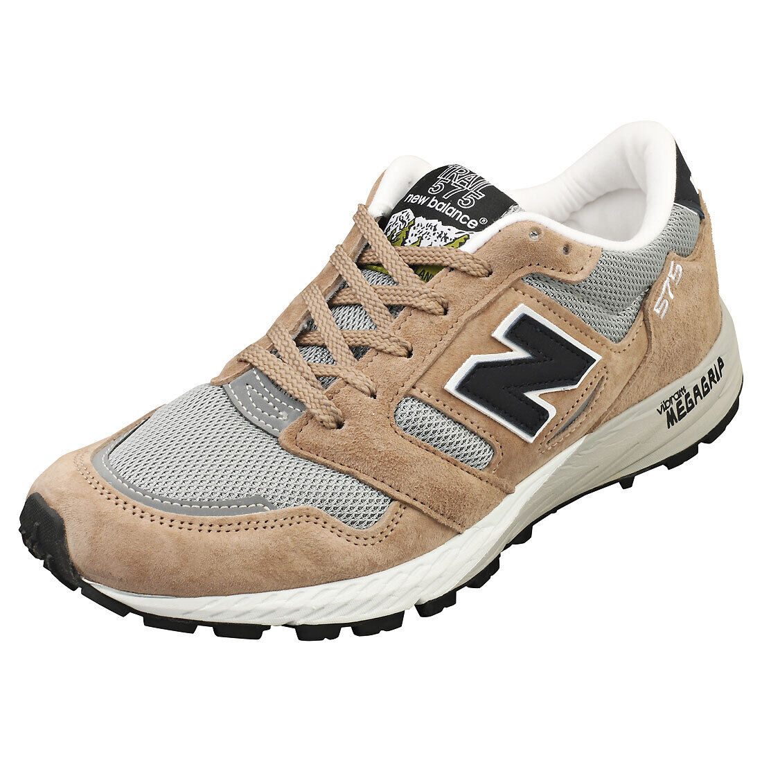 New Balance 575 Made In England Uomo Brown Grey Formatori Casuale - 41.5 EU