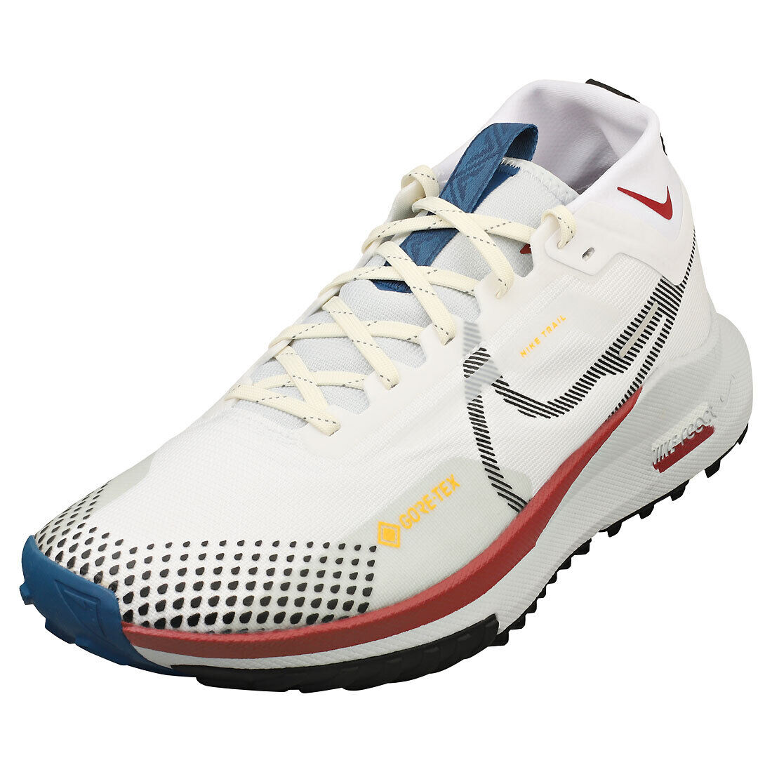 Nike React Pegasus Rail 4 Gore-tex Uomo White Black Formatori  - 44 EU