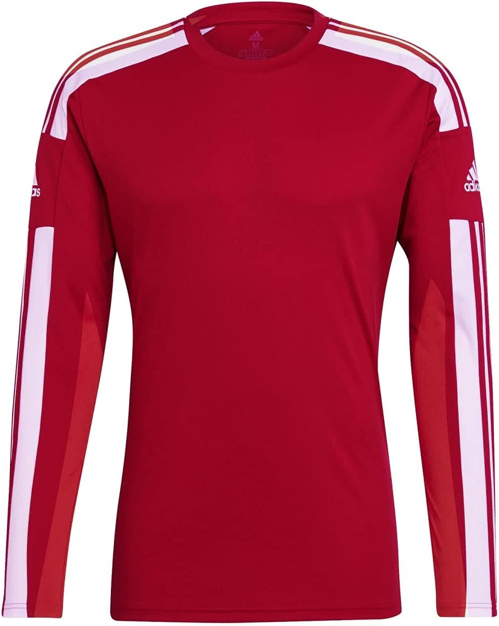 Adidas Squadra 21 Long Sleeve Jersey Maglia Lunga Uomo (Pacco da 1) Team Power R