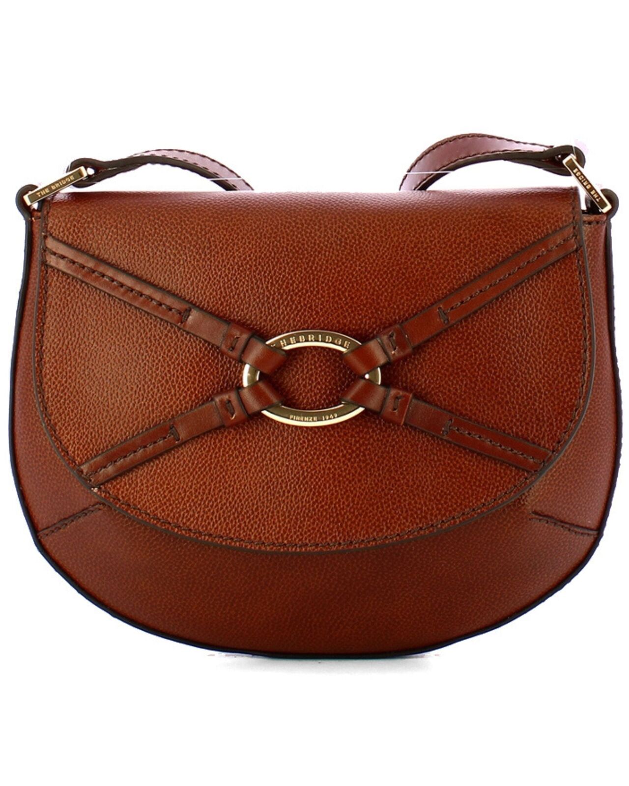 Borsa Tracolla Camera Bag The Bridge 441512Ag Donna Pelle Marrone