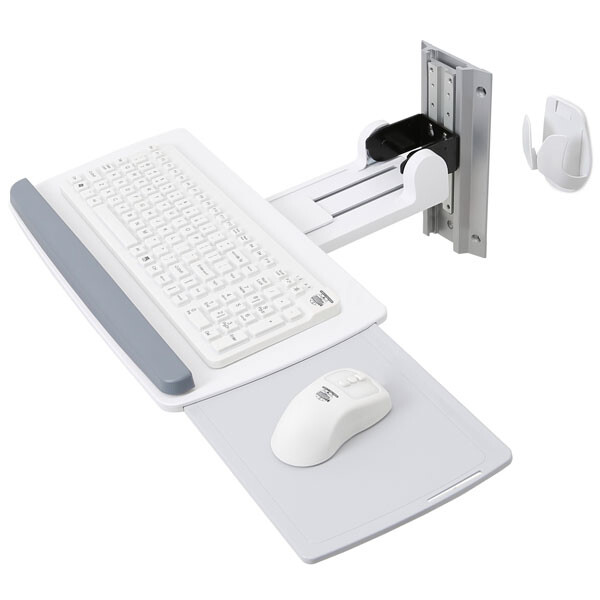 Ergotron 45-403-062 kit di fissaggio Bianco (NEO-FLEX KEYBOARD WALL MOUNT - 2.3K