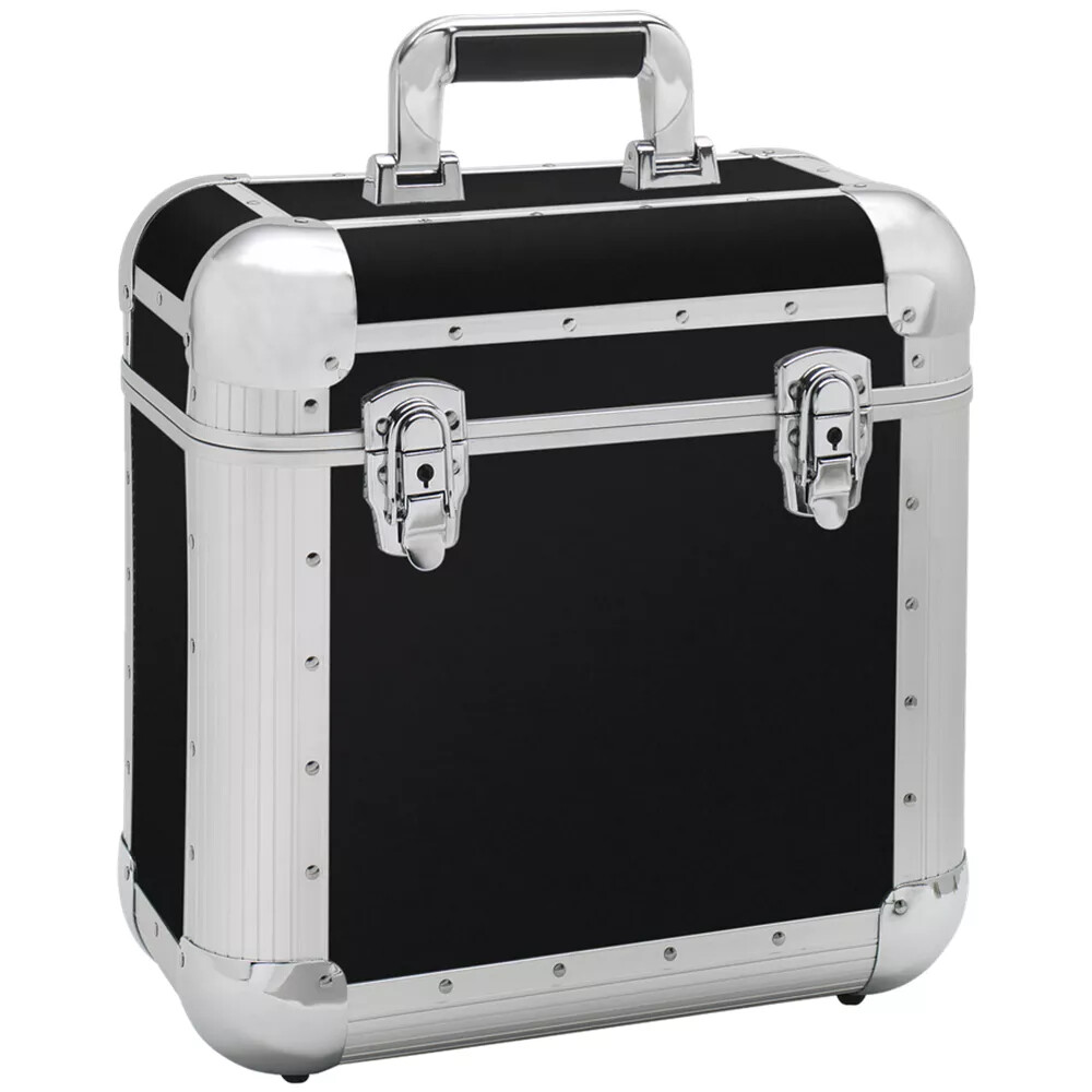 RELOOP 60 record case black bauletto alluminio per contenere 60 dischi in vinile