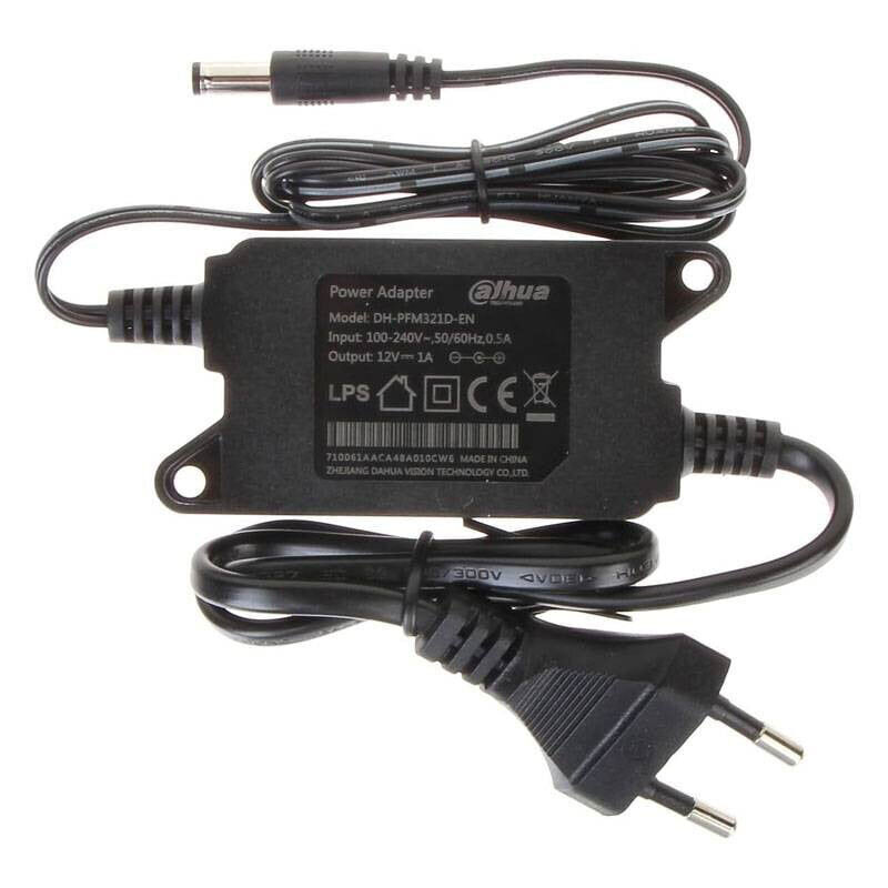 Alimentatore Dahua 12v dc 1a PFM321D-EN