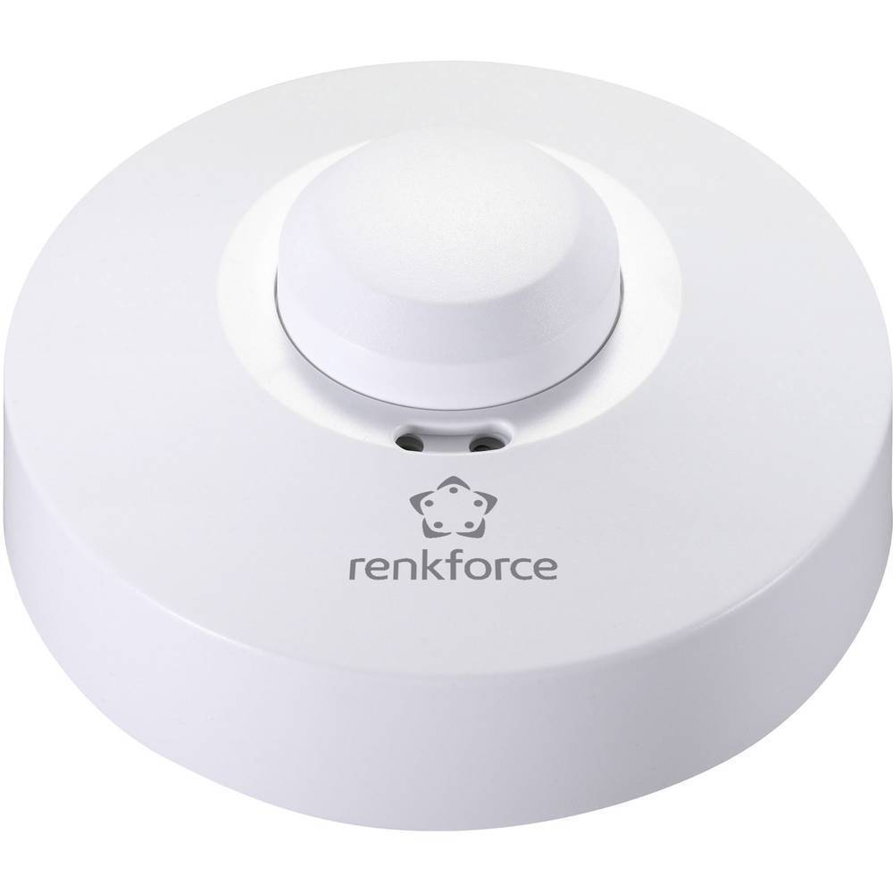 Renkforce 1362921 Soffitto, Montaggio esterno Rilevatore di movimento ad alta