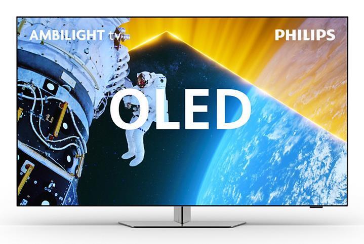 Philips Ambilight 55OLED819 Smart TV 4K OLED Display 55'' Con P5 AI Perfect Pict