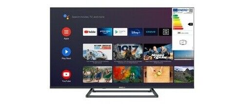 Digiquest Smart TV 40 Pollici Full HD Display LED Sistema Android TV Nero ATV40