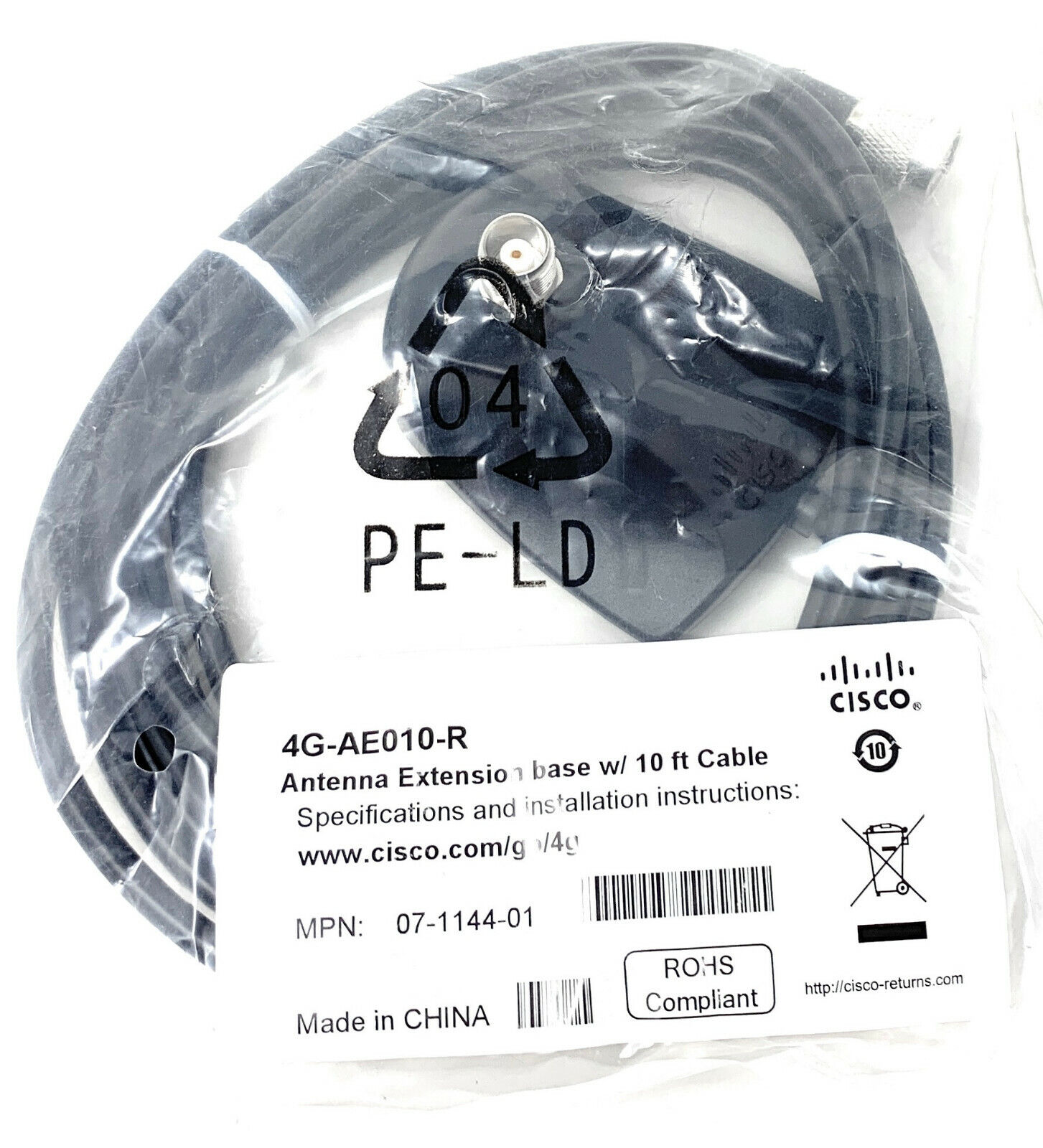CISCO 4G-AE010-R CAVO ESTENSIONE CAVO ANTENNA 4G/5G 3MT