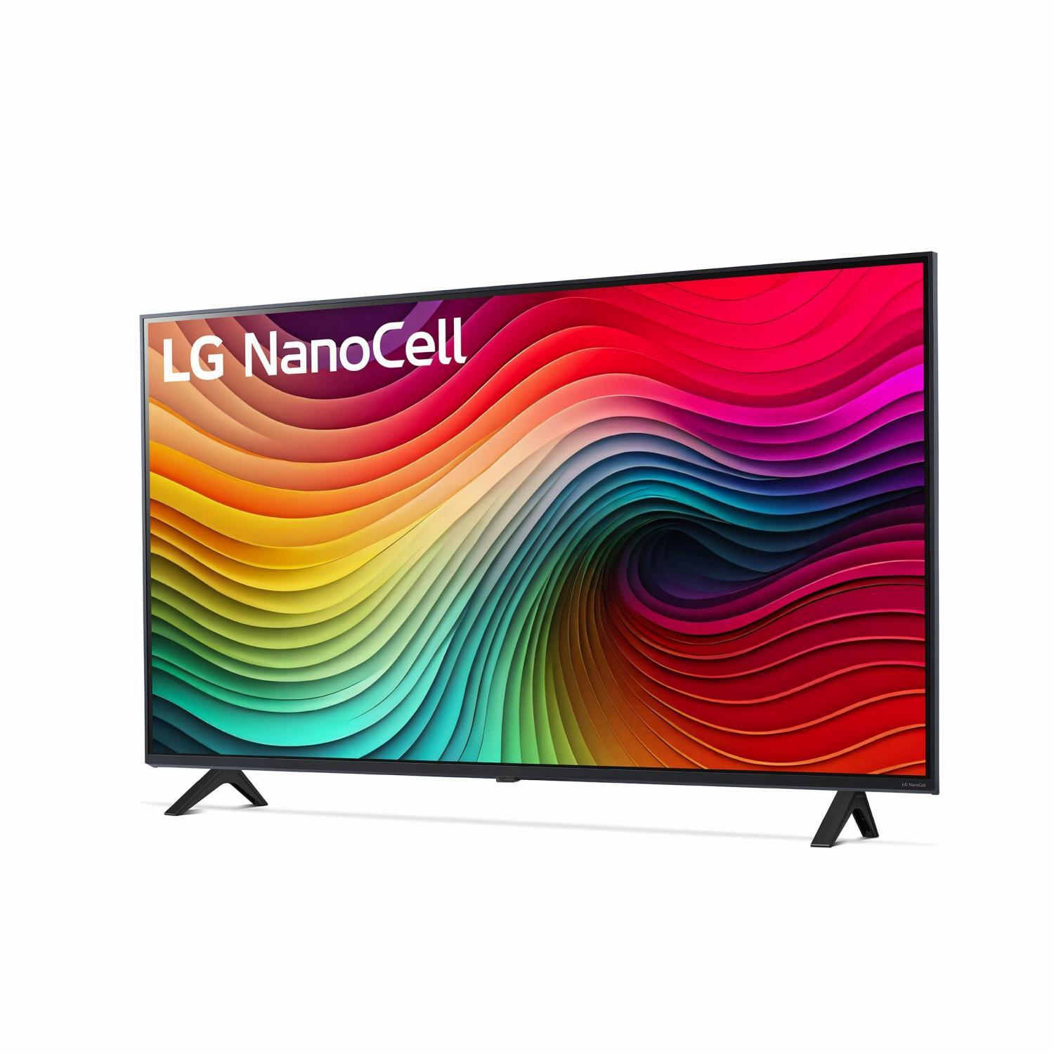 Lg Smart TV 43" 4K UHD NanoCell Web OS DVBT2/C/S2 G Marrone 43NANO82T6B.API
