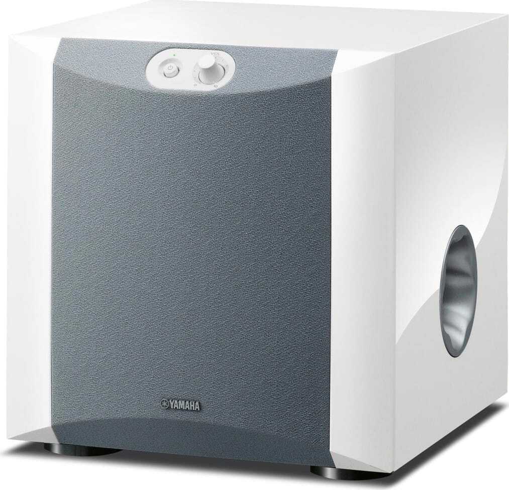 Subwoofer Amplificato Attivo 8" Potenza RMS 130W Bianco Yamaha NS-SW200