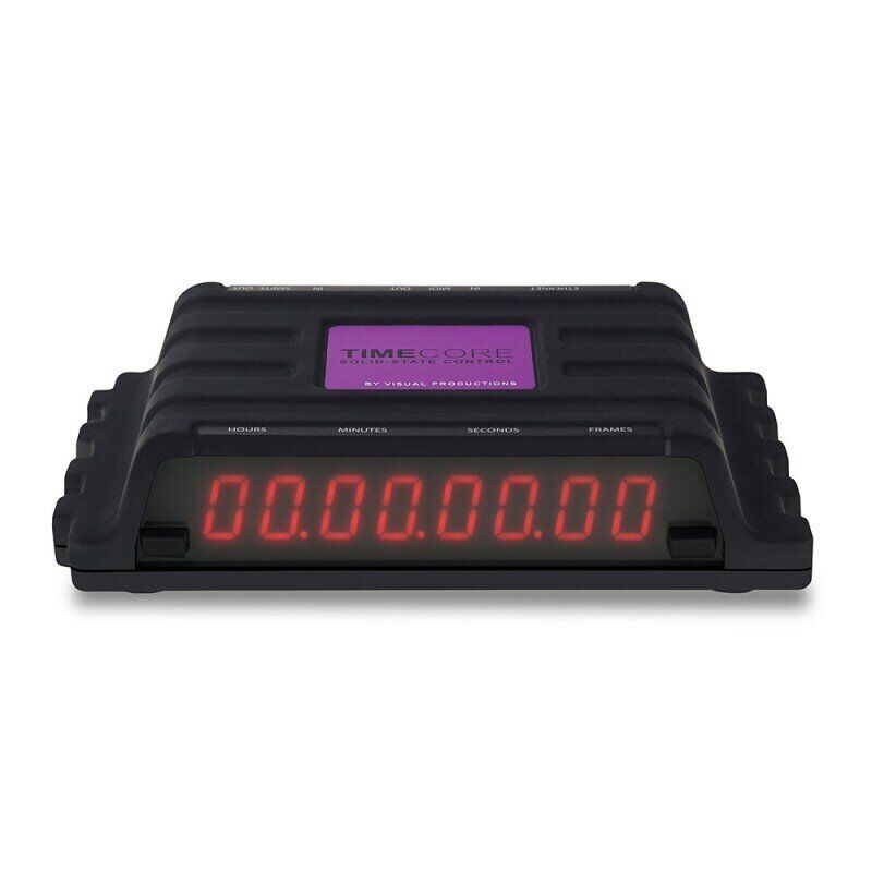Visual Productions TimeCore Time Code generator, converter and display Time Code