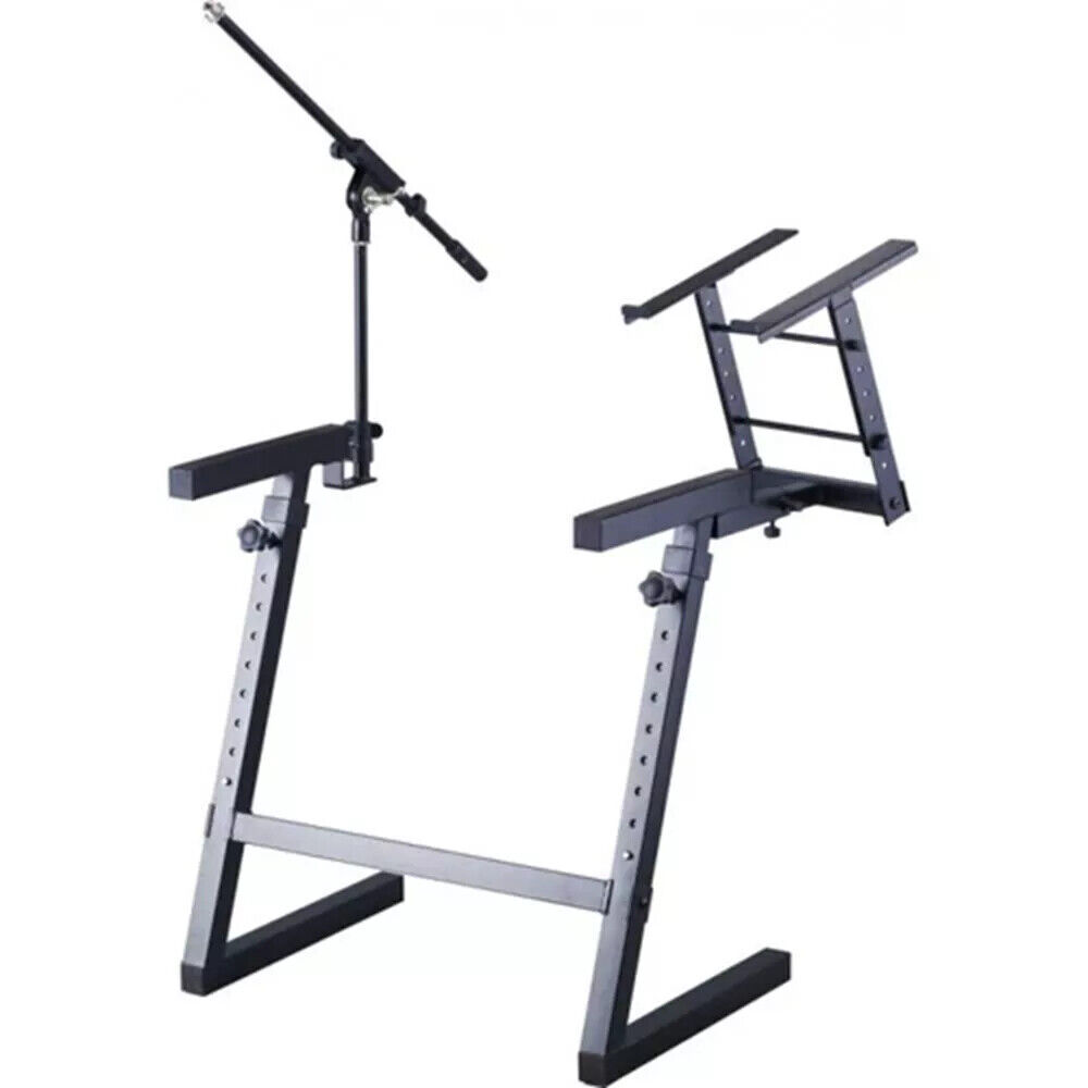 PROEL EL280 supporto professionale tastiera laptop con asta microfonica giraffa