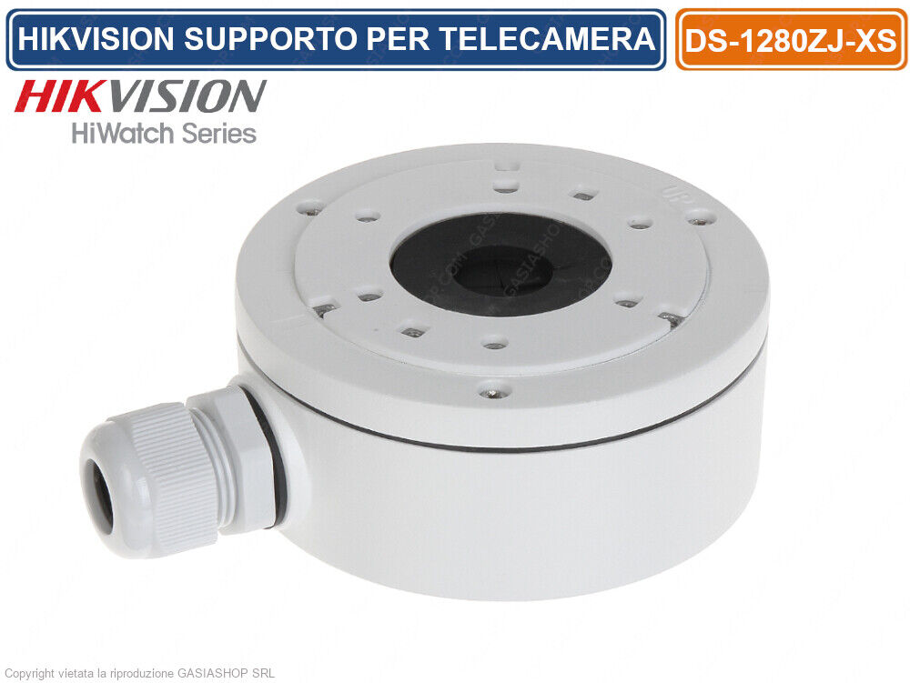 DEEP BASE SUPPORTO POSTERIORE PER TELECAMERE HIKVISION - HIWATCH DS-1280ZJ-XS