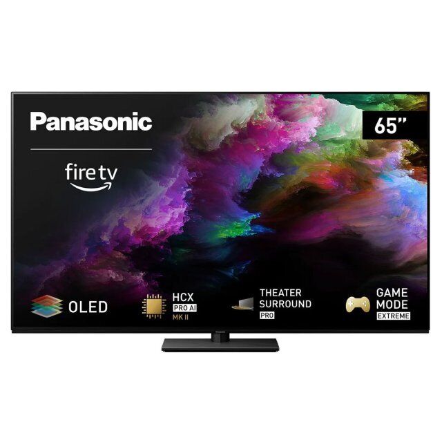 Panasonic Smart TV 65" 4K UHD OLED FireTV Dolby Vision Classe G Nero TV-65Z85AEG