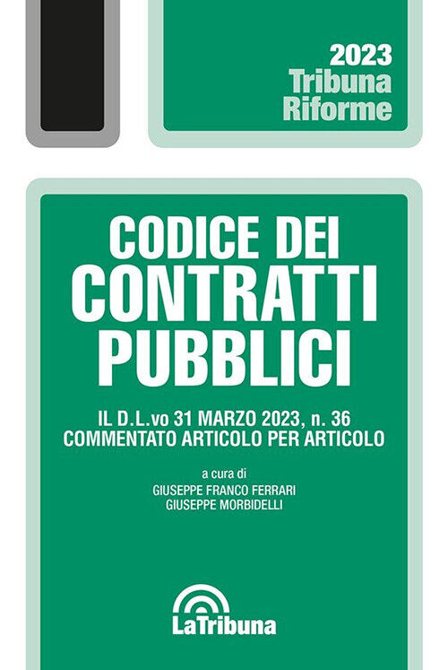 Codice Dei Contratti Pubblici -  - 2013