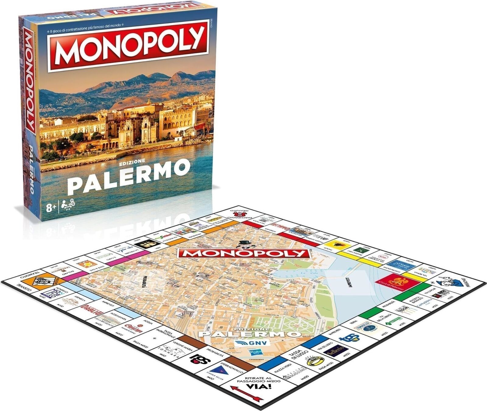 Monopoly: Winning Moves - Edizione Palermo -