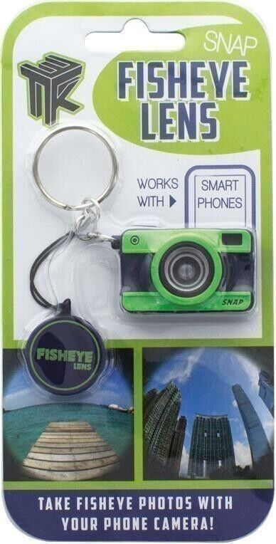 Paladone: T3k - Snap Fisheye Lens (Lente Fotografica Per Smartphone) -