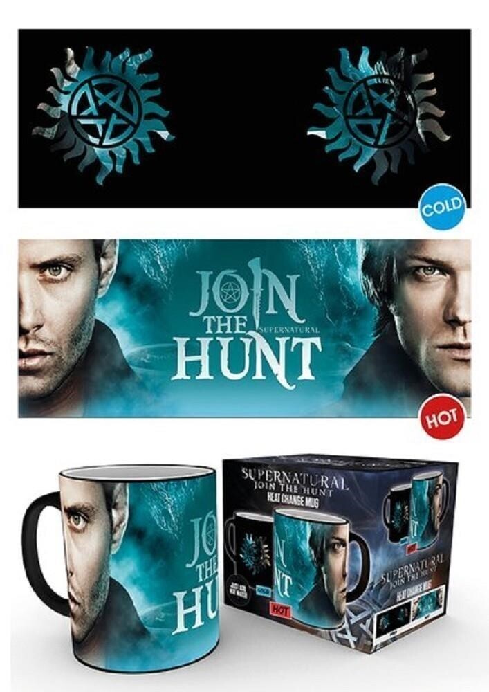 Supernatural: ABYstyle - Sam And Dean Symbol (Mug Heat Change 320 Ml / Tazza Ter
