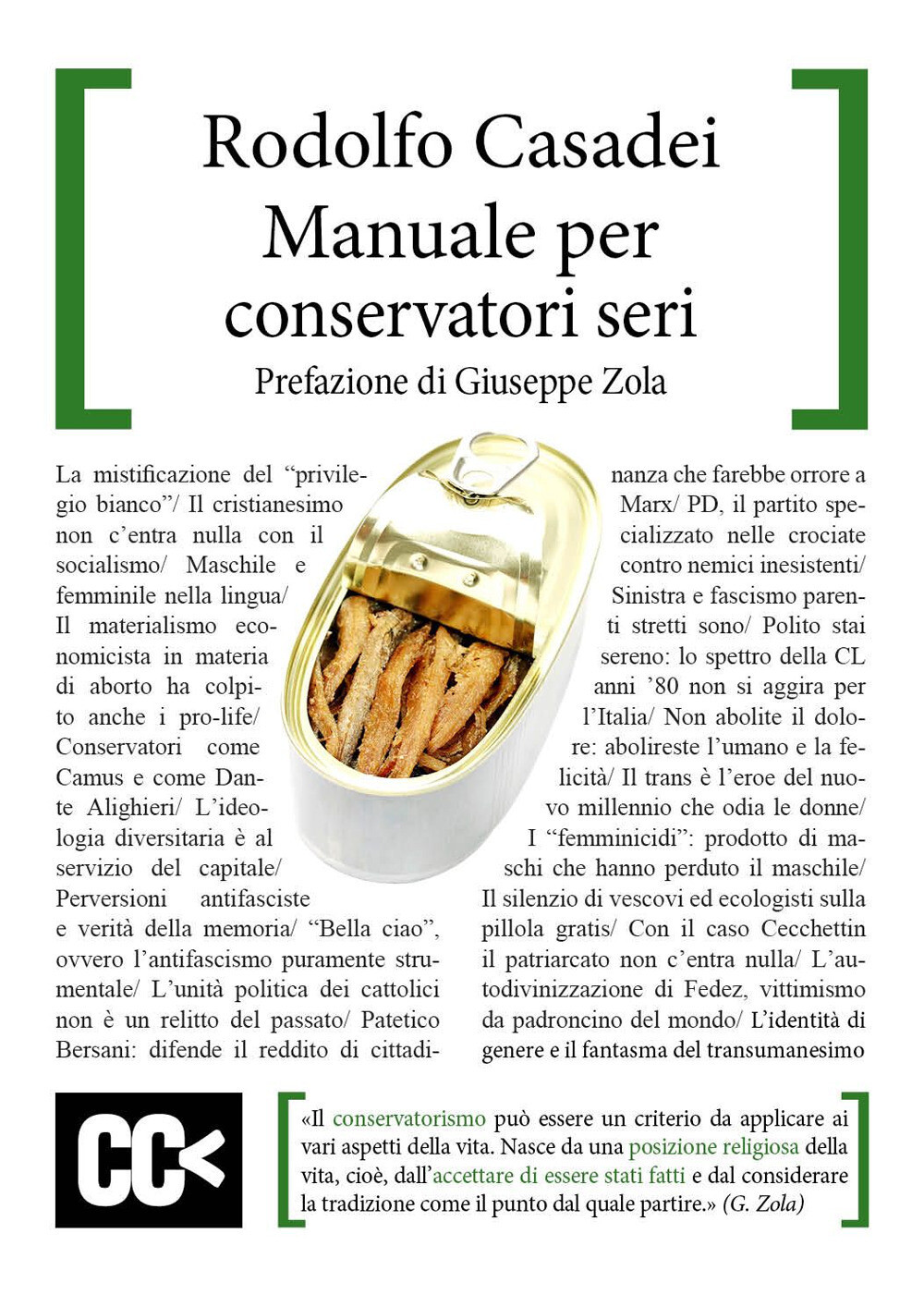 Manuale per conservatori seri - Casadei Rodolfo