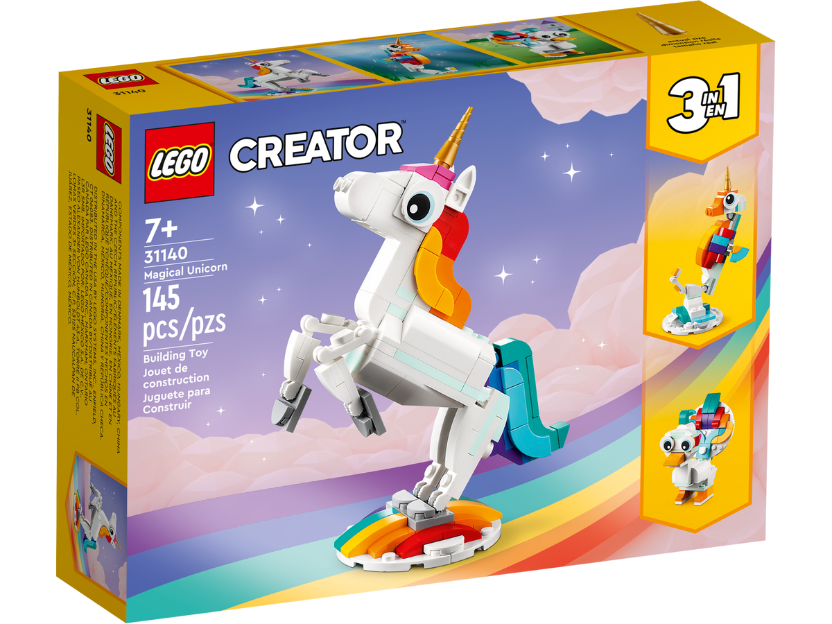 Merchandising Lego: 31140 - Creator - Unicorno Magico