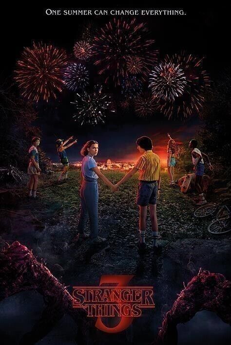 Stranger Things: Pyramid - One Summer (Poster Maxi 61X91,5 Cm) -