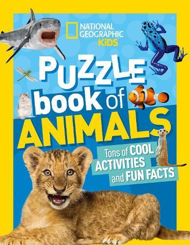 National Geographic, Ki National Geographic Kids Puzzle Book: Anima (Tascabile)