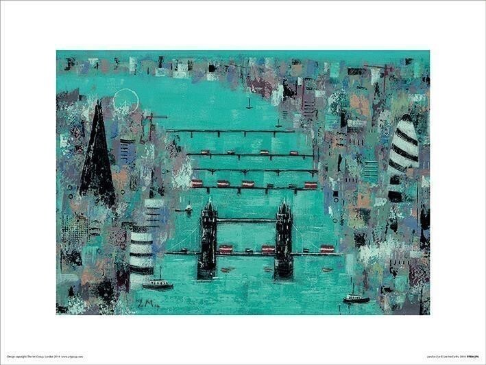 Pyramid: Lee Mccarthy - London Eye (Stampa 30X40 Cm) -