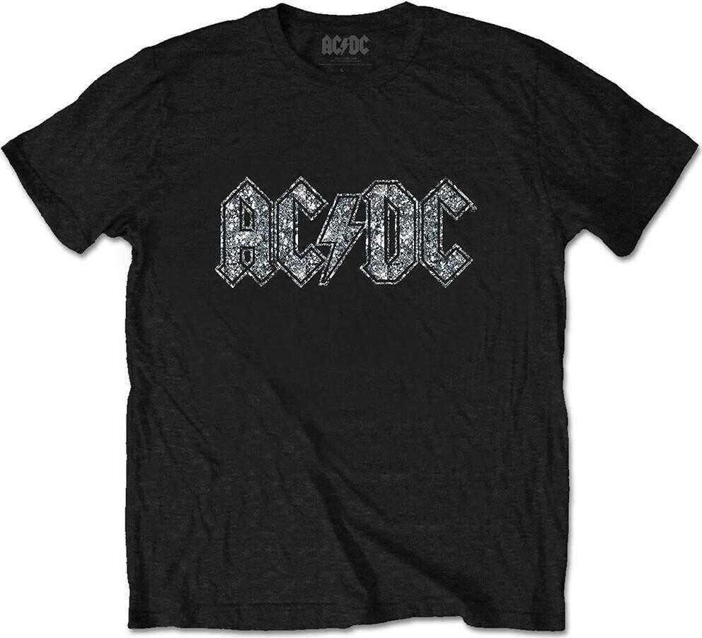 Ac/Dc: Logo (Diamante) (T-Shirt Unisex Tg. S) -