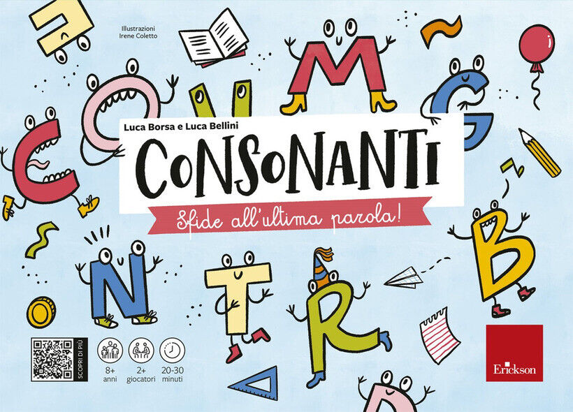 CONSONANTI - BORSA LUCA 9788859026594