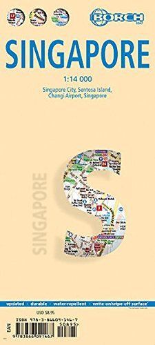 Libri Singapore. Map 1:14 000