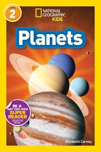 Elizabeth Carney National Geographic Kids Readers: Planets (Tascabile)
