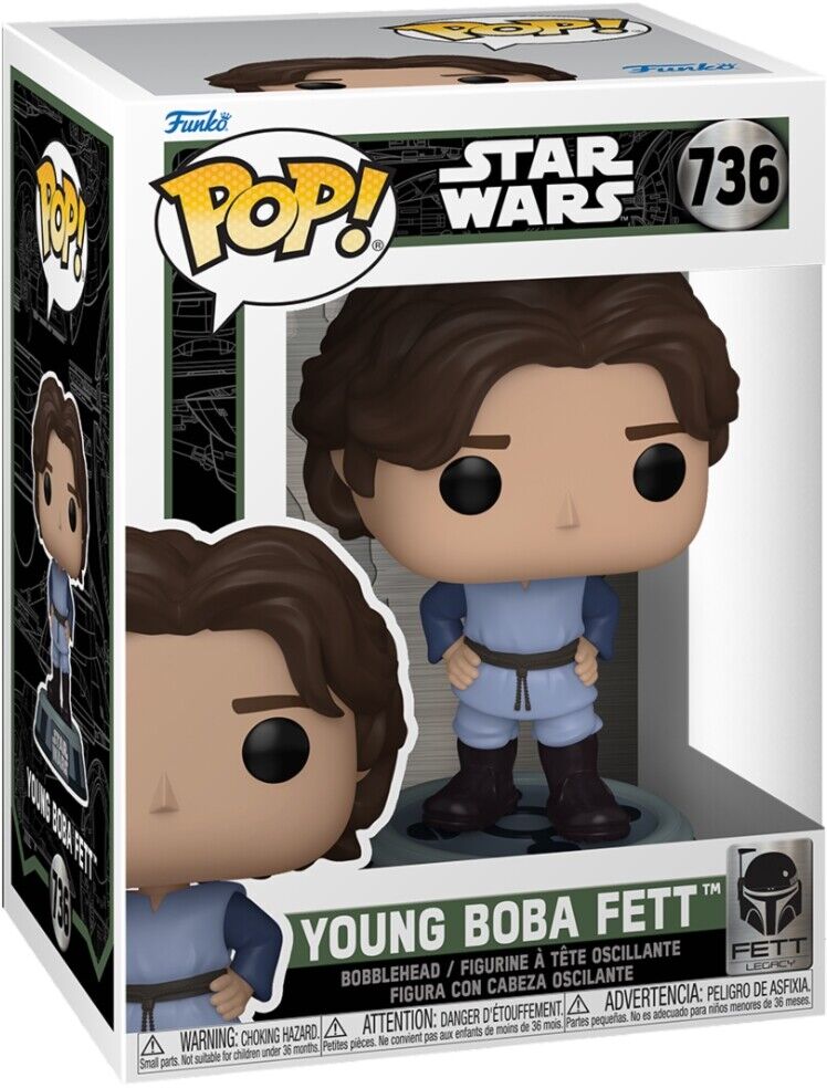 Star Wars: Funko Pop! - Fett Legacy - Young Boba Fett (Vinyl Figure 736) -