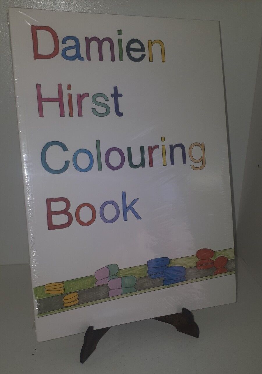 Damien Hirst COLOURING BOOK - Nuovo Sealed