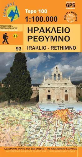 Iraklio - Rethimno - Crete (Map)