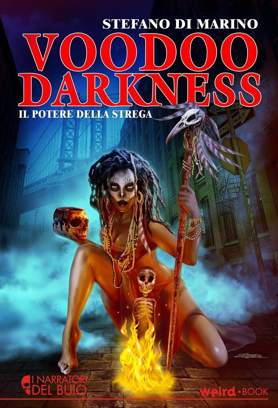 Voodoo Darkness -Stefano Di Marino - romanzo horror - weird book - 2021