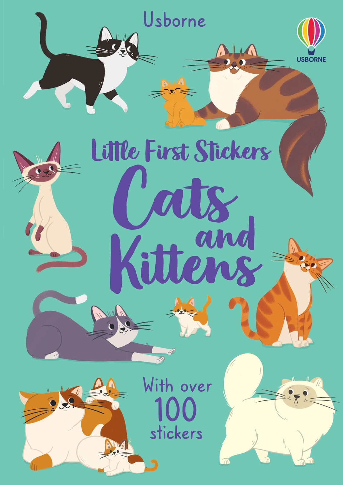Caroline Young Little First Stickers Cats and Kittens (Tascabile)