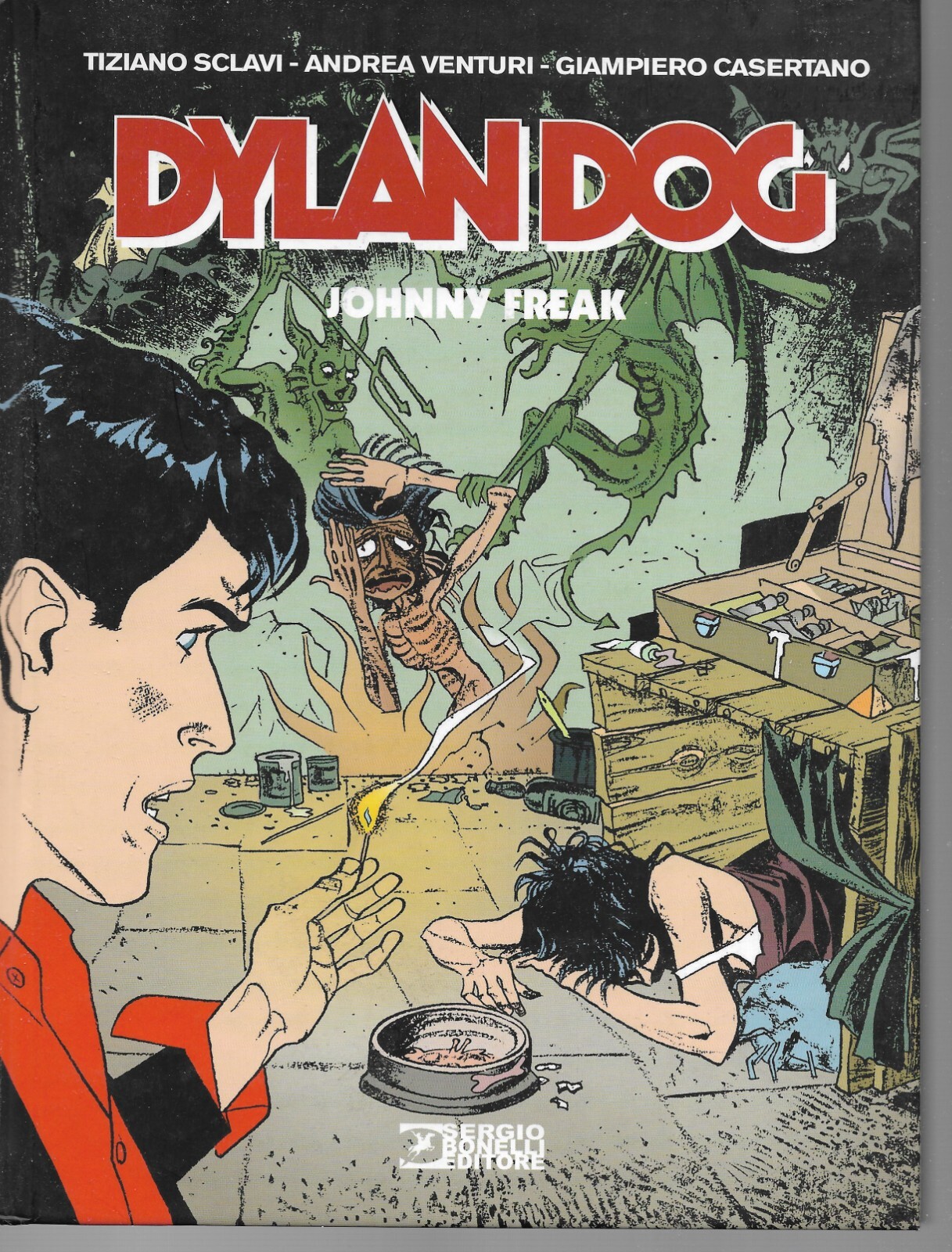DYLAN DOG JOHNNY FREAK SCLAVI-VENTURI - CASERTANO  BONELLI  2021