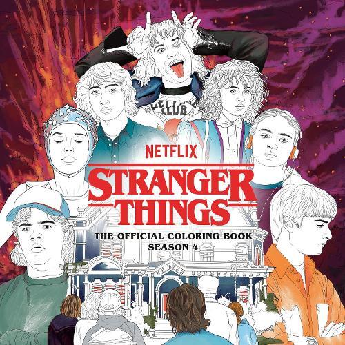 NETFLIX Stranger Things: The Official Coloring Book, Season 4 (Tascabile)