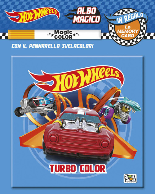 Turbo Color. Albo Magico. Hot Wheels -  - 2020