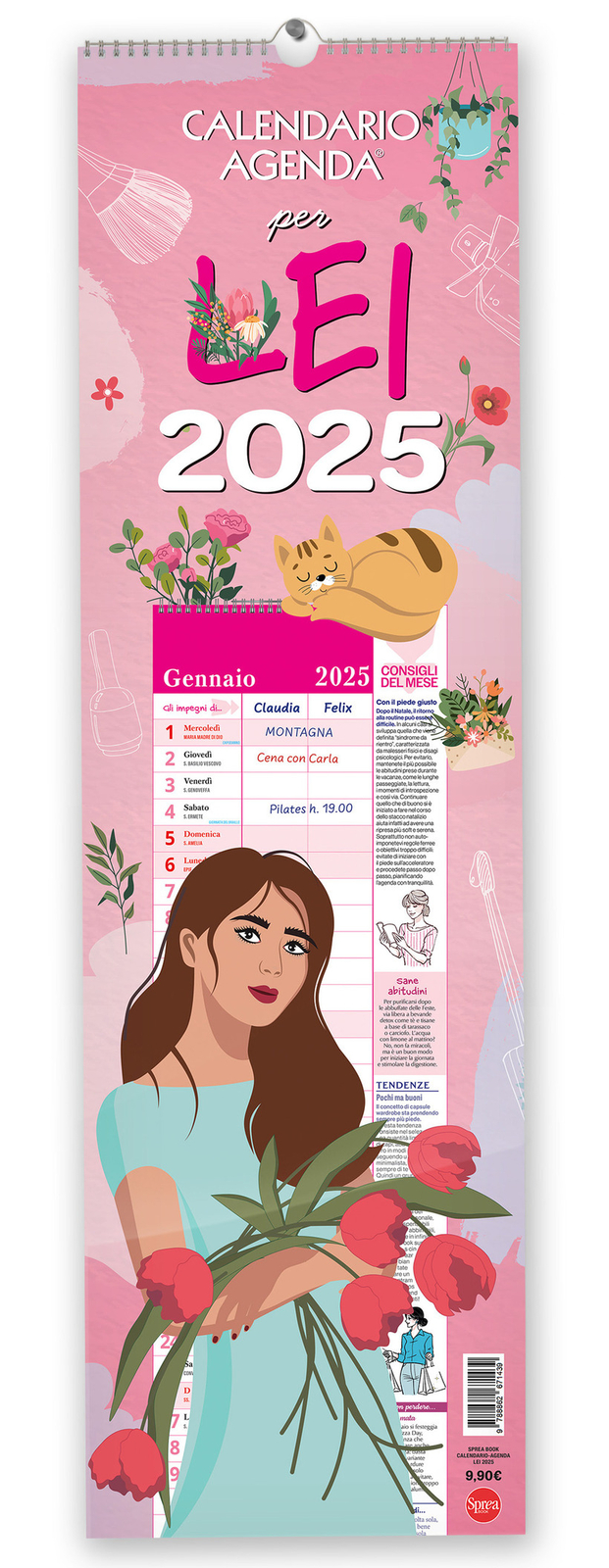 CALENDARIO-AGENDA PER LEI 2025 - AA.VV. 9788862671439