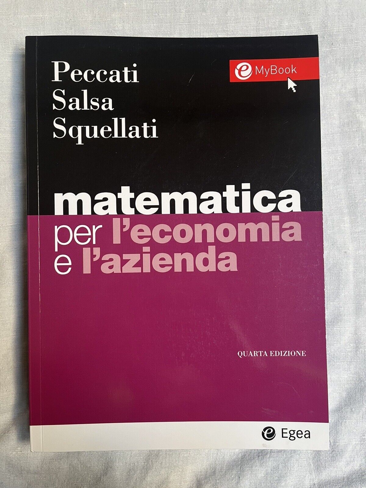 Matematica Per L’economia E L’azienda ISBN 9788823822696 NUOVO