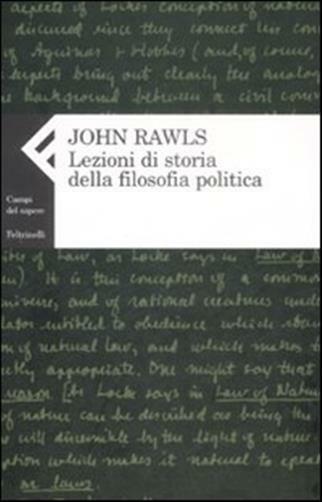 Lezioni di storia della filosofia politica - Rawls John